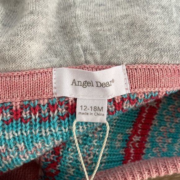 Angel Dear Hooded Poncho Sweater - Picture 4 of 7